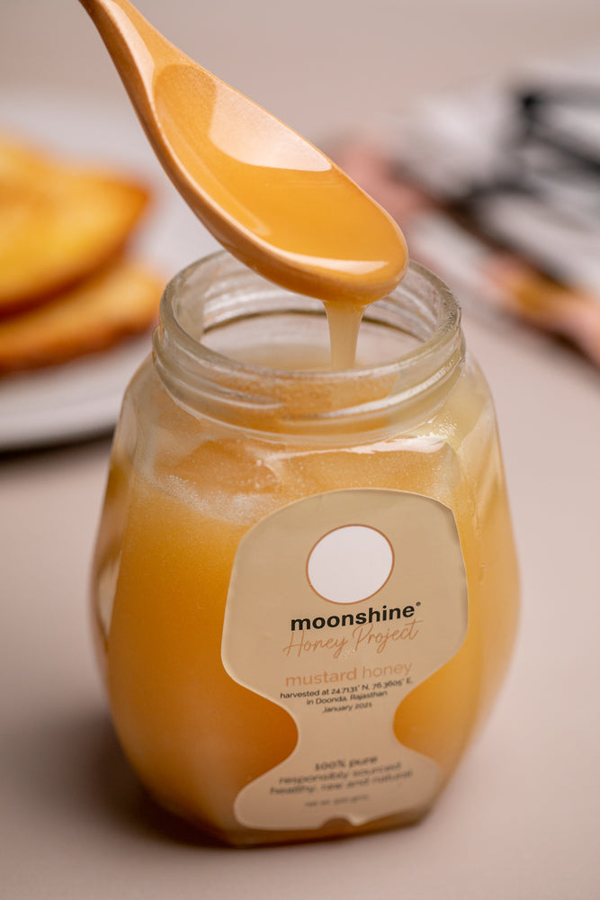 
                  
                    Load image into Gallery viewer, Mustard Honey (500g)
                  
                