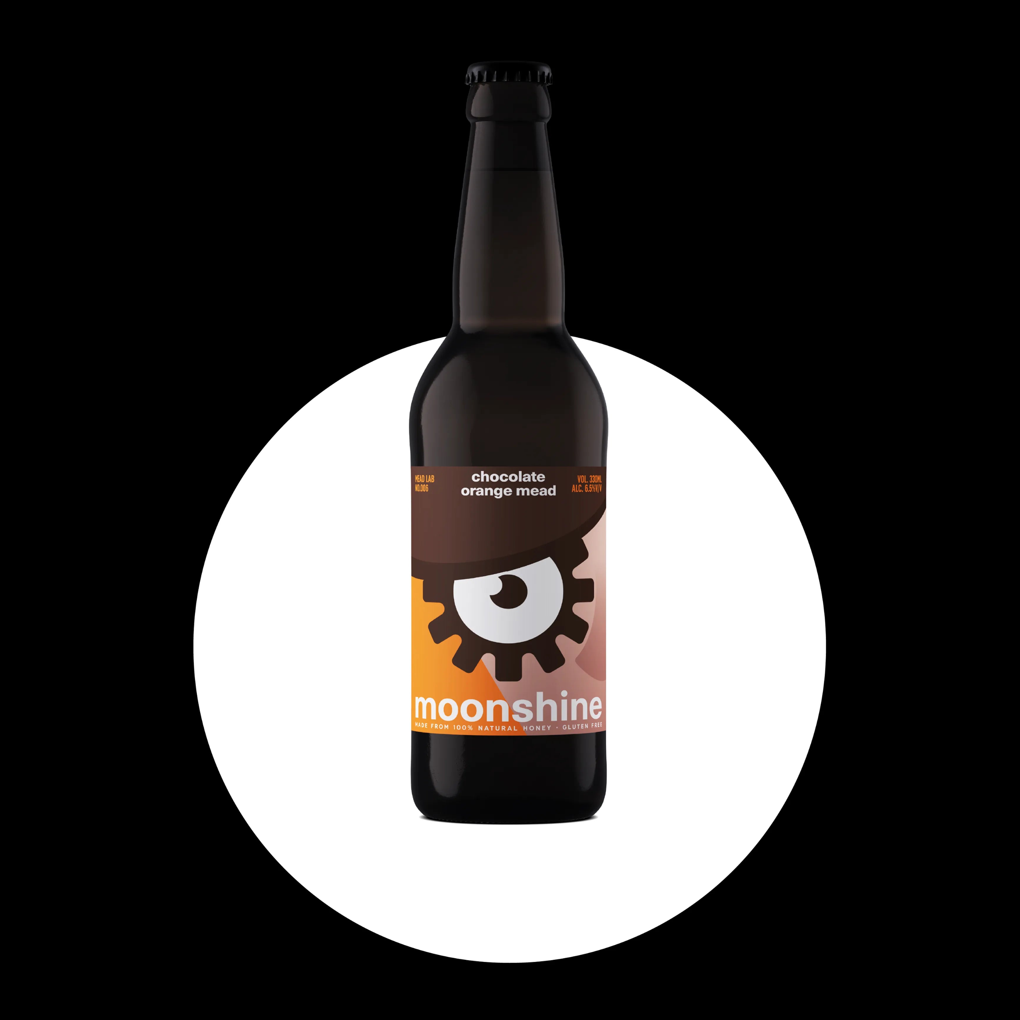 Chocolate Orange Mead bottle