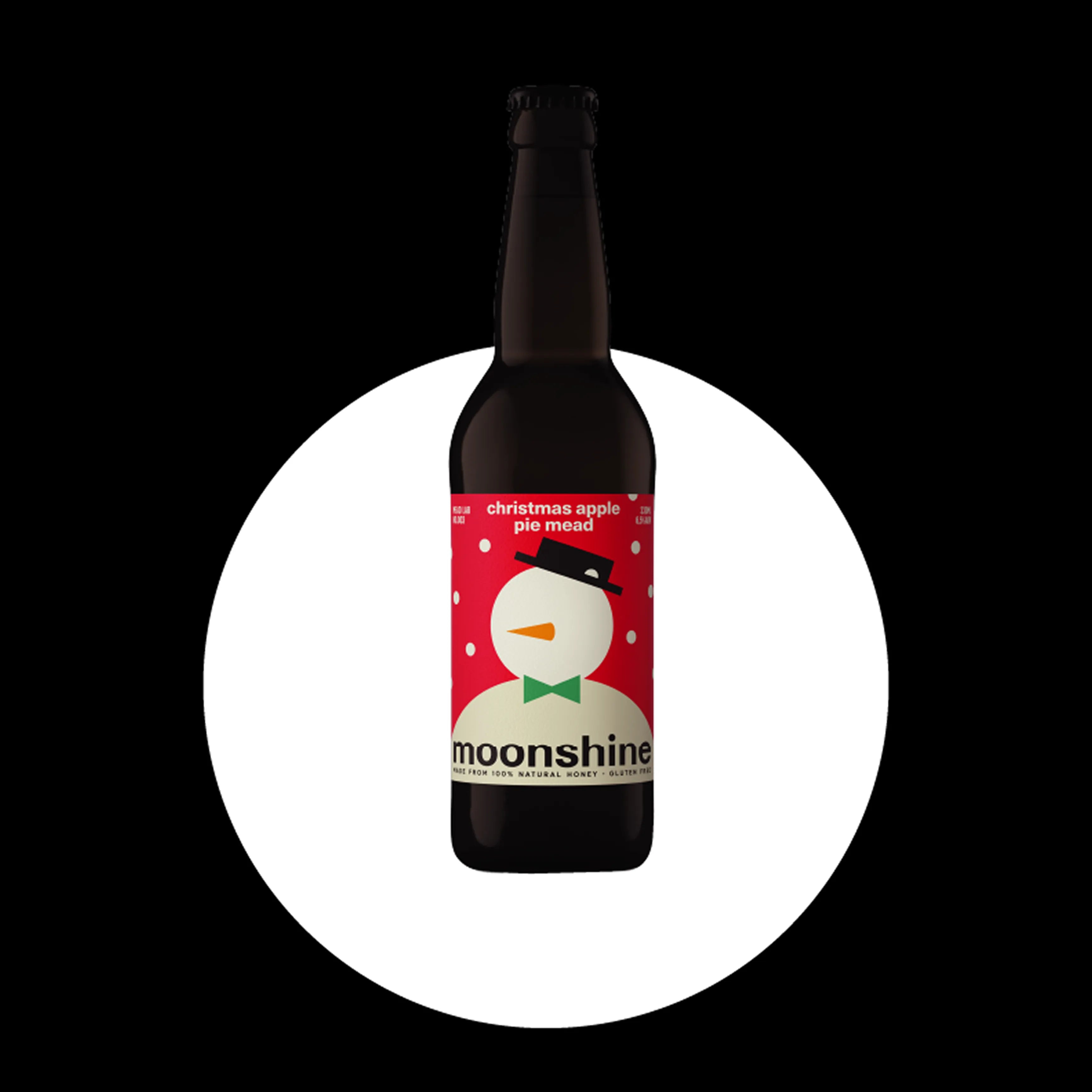 Christmas Apple Pie Mead bottle